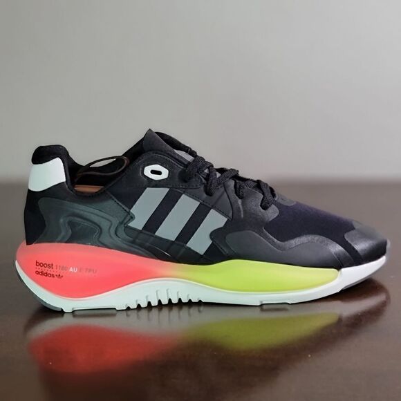 Adidas Originals ZX Alkyne Neo Tokyo Men's Shoes Size 10 Black Grey White Red - Picture 4 of 12